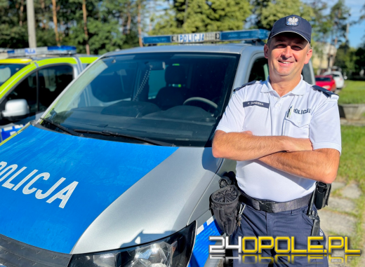 Jechał całą szerokością drogi - zareagował policjant po służbie