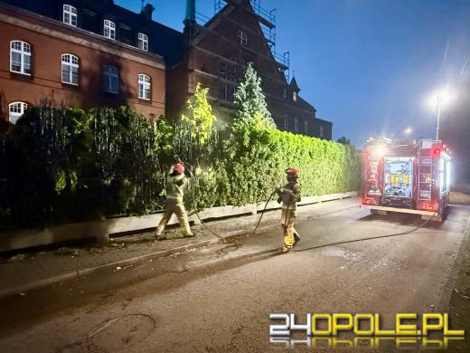 Dwa pożary jednego wieczoru w powiecie kluczborskim 