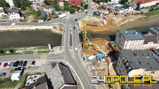 Rozbudowa DK40 w Głuchołazach. Trwają intensywne prace 