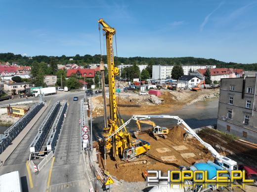 Rozbudowa DK40 w Głuchołazach. Trwają intensywne prace 
