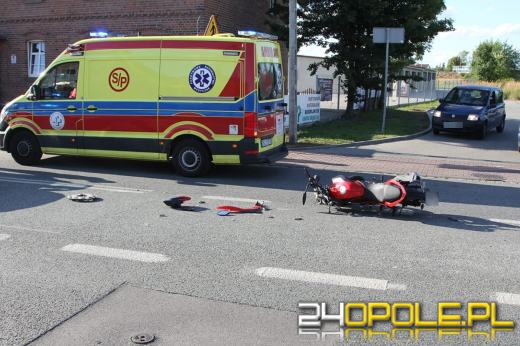 Wypadek w Kluczborku. 16-latka trafiła do szpitala