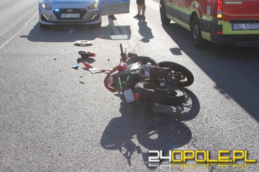 Wypadek w Kluczborku. 16-latka trafiła do szpitala