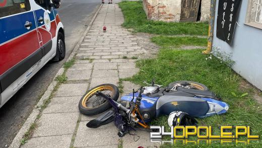 Wypadek w Graczach. Poszkodowany przetransportowany śmigłowcem LPR