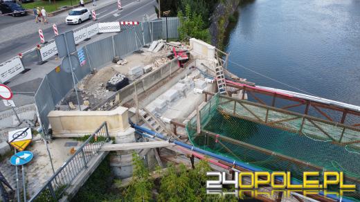 Remont Mostu Zamkowego wciąż w toku. Zobacz, jak przebiegają prace