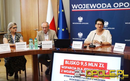 Nowe wozy dla OSP z Opolszczyzny poszkodowanych w powodzi