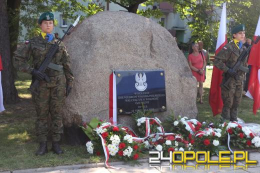 Nowa tablica w Opolu upamiętnia Żołnierzy Wojska Polskiego