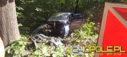Śmiertelny wypadek w Turawie. Droga zablokowana