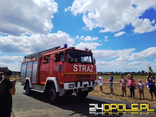 Charytatywny Konwój Strażacki z Głogówka dotarł do Kórnicy