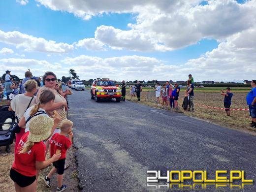 Charytatywny Konwój Strażacki z Głogówka dotarł do Kórnicy