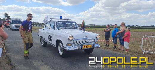 Charytatywny Konwój Strażacki z Głogówka dotarł do Kórnicy