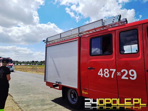 Charytatywny Konwój Strażacki z Głogówka dotarł do Kórnicy