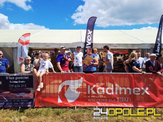 Charytatywny Konwój Strażacki z Głogówka dotarł do Kórnicy