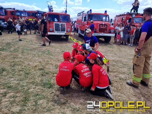 Charytatywny Konwój Strażacki z Głogówka dotarł do Kórnicy