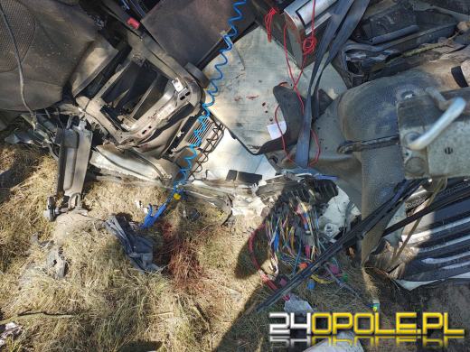 Wypadek na DK42 pod Domaszowicami. Droga zablokowana