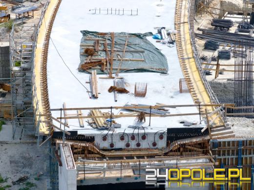 Estakada przy CUP nabiera kształtów - zakończenie budowy w połowie przyszłego roku