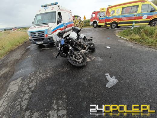 Wypadek na DK41 między Rudziczką a Niemysłowicami