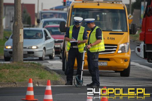 Wypadek na skrzyżowaniu Rataja i Sosnkowskiego w Opolu. Jedna osoba ranna