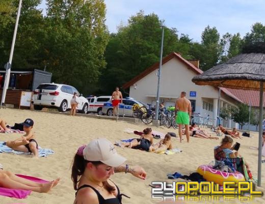 Silny wiatr zatrzymał rowerki wodne na środku akwenu Bolko. Interweniowała straż