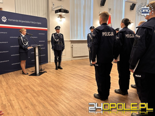 Uroczyście ślubowali! Mamy 40 nowych funkcjonariuszy w regionie