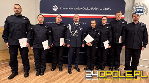 Uroczyście ślubowali! Mamy 40 nowych funkcjonariuszy w regionie