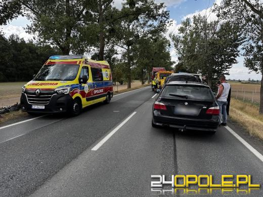 Dwie kolizje drogowe w tym samym czasie w Zawadzie