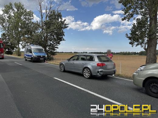 Dwie kolizje drogowe w tym samym czasie w Zawadzie