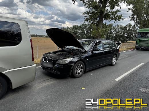 Dwie kolizje drogowe w tym samym czasie w Zawadzie