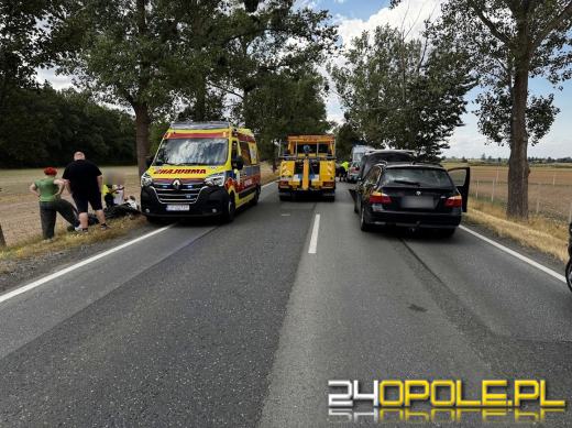 Dwie kolizje drogowe w tym samym czasie w Zawadzie