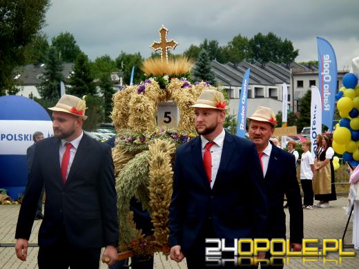 Dożynki wojewódzkie w Dobrodzieniu i rozstrzygnięcie konkursu "Piękna Wieś Opolska"