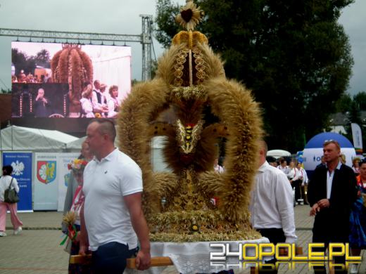 Dożynki wojewódzkie w Dobrodzieniu i rozstrzygnięcie konkursu "Piękna Wieś Opolska"