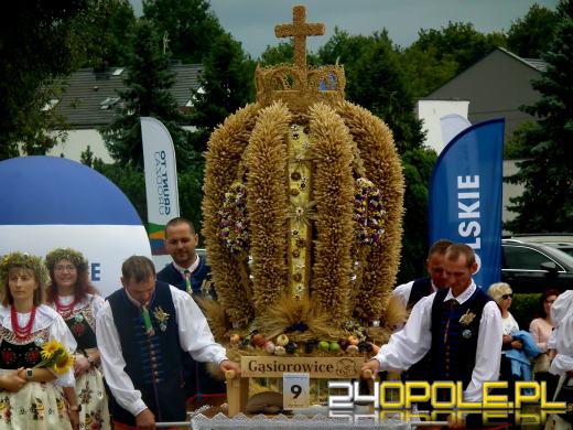 Dożynki wojewódzkie w Dobrodzieniu i rozstrzygnięcie konkursu "Piękna Wieś Opolska"