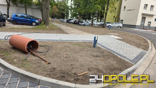 Trwają prace na Łąkowej. Utrudnienia na Spychalskiego mniejsze niż zapowiadano