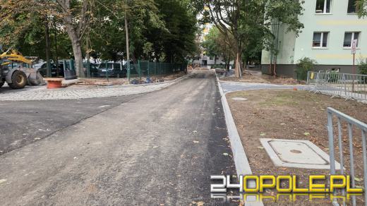 Trwają prace na Łąkowej. Utrudnienia na Spychalskiego mniejsze niż zapowiadano