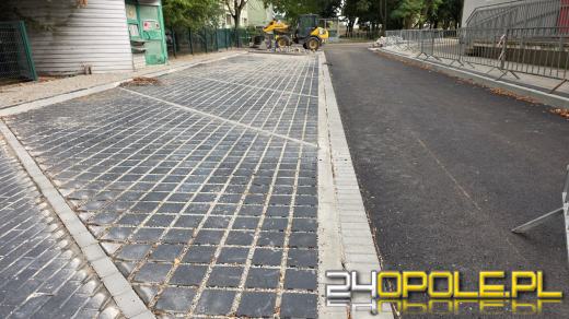 Trwają prace na Łąkowej. Utrudnienia na Spychalskiego mniejsze niż zapowiadano