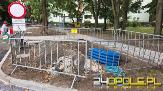 Trwają prace na Łąkowej. Utrudnienia na Spychalskiego mniejsze niż zapowiadano