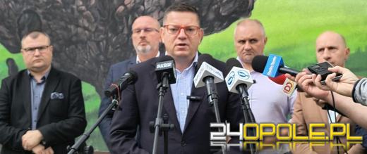 Wiceminister infrastruktury i Wody Polskie wizytowali tereny powodziowe na Opolszczyźnie