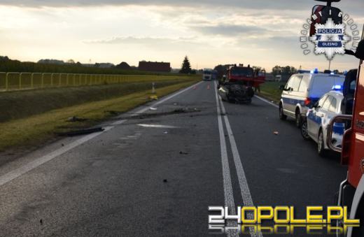 Dachowanie w Bzinicy Starej. 22-latka może mówić o dużym szczęściu