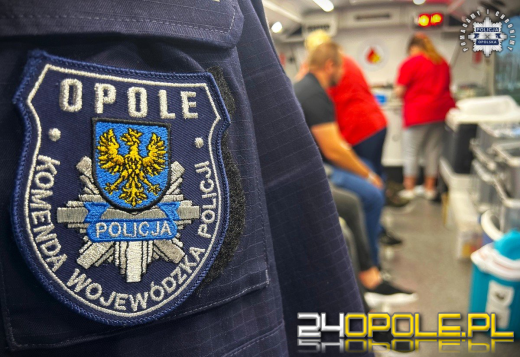 Oddając krew uczcili 100-lecie kobiet w Policji
