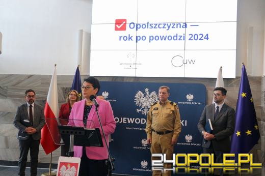 Opolszczyzna rok po powodzi. Podsumowanie działań i rządowego wsparcia