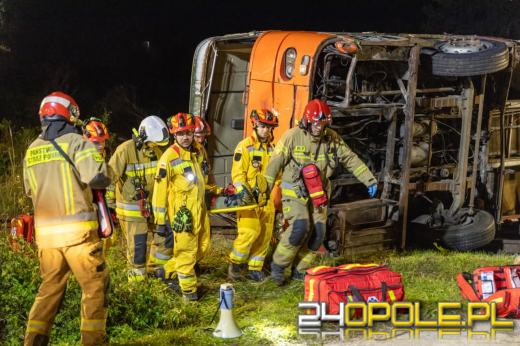 Zderzenie szynobusu z cysterną. Manewry Search & Rescue na Opolszczyźnie