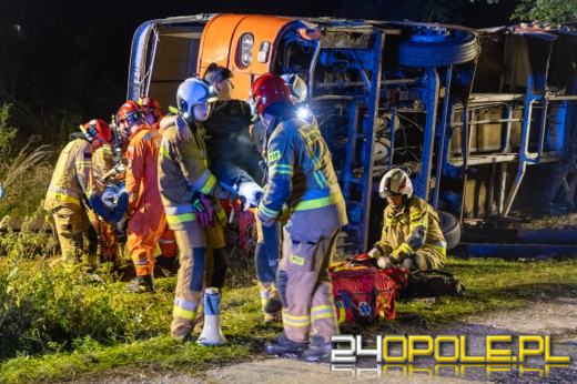 Zderzenie szynobusu z cysterną. Manewry Search & Rescue na Opolszczyźnie