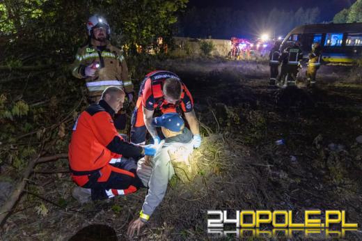 Zderzenie szynobusu z cysterną. Manewry Search & Rescue na Opolszczyźnie