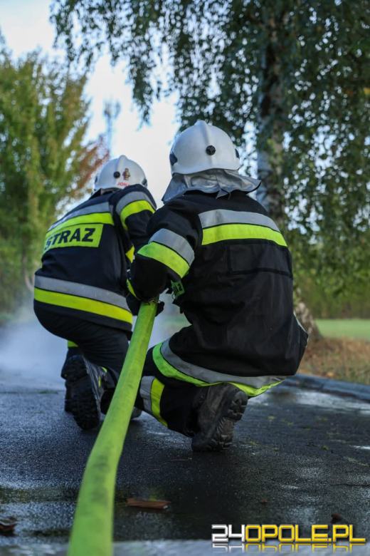 Młodzieżowa Drużyna Pożarnicza z Dębskiej Kuźni szkoli się w ratownictwie