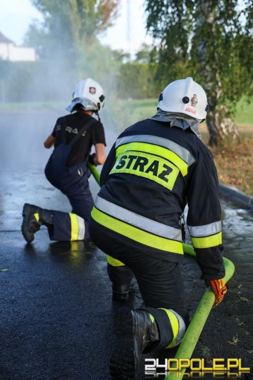 Młodzieżowa Drużyna Pożarnicza z Dębskiej Kuźni szkoli się w ratownictwie