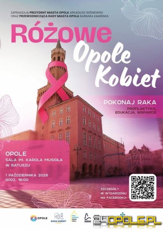 "Różowe Opole Kobiet" - Opole stawia na zdrowie i profilaktykę