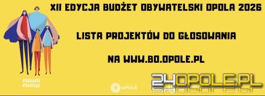 67 projektów mieszkańców Opola trafi do głosowania w Budżecie Obywatelskim 2026