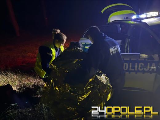 Zaginął podczas grzybobrania - szczęśliwy finał poszukiwań 87-latka z gminy Pokój