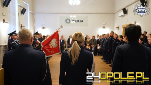  Ślubowanie i wyróżnienia - uroczysty dzień opolskiej Policji