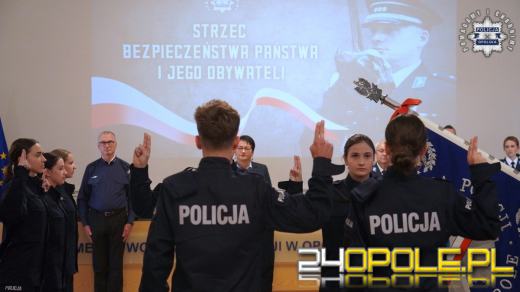  Ślubowanie i wyróżnienia - uroczysty dzień opolskiej Policji