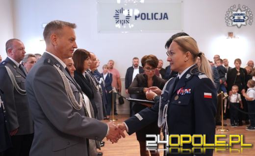  Ślubowanie i wyróżnienia - uroczysty dzień opolskiej Policji